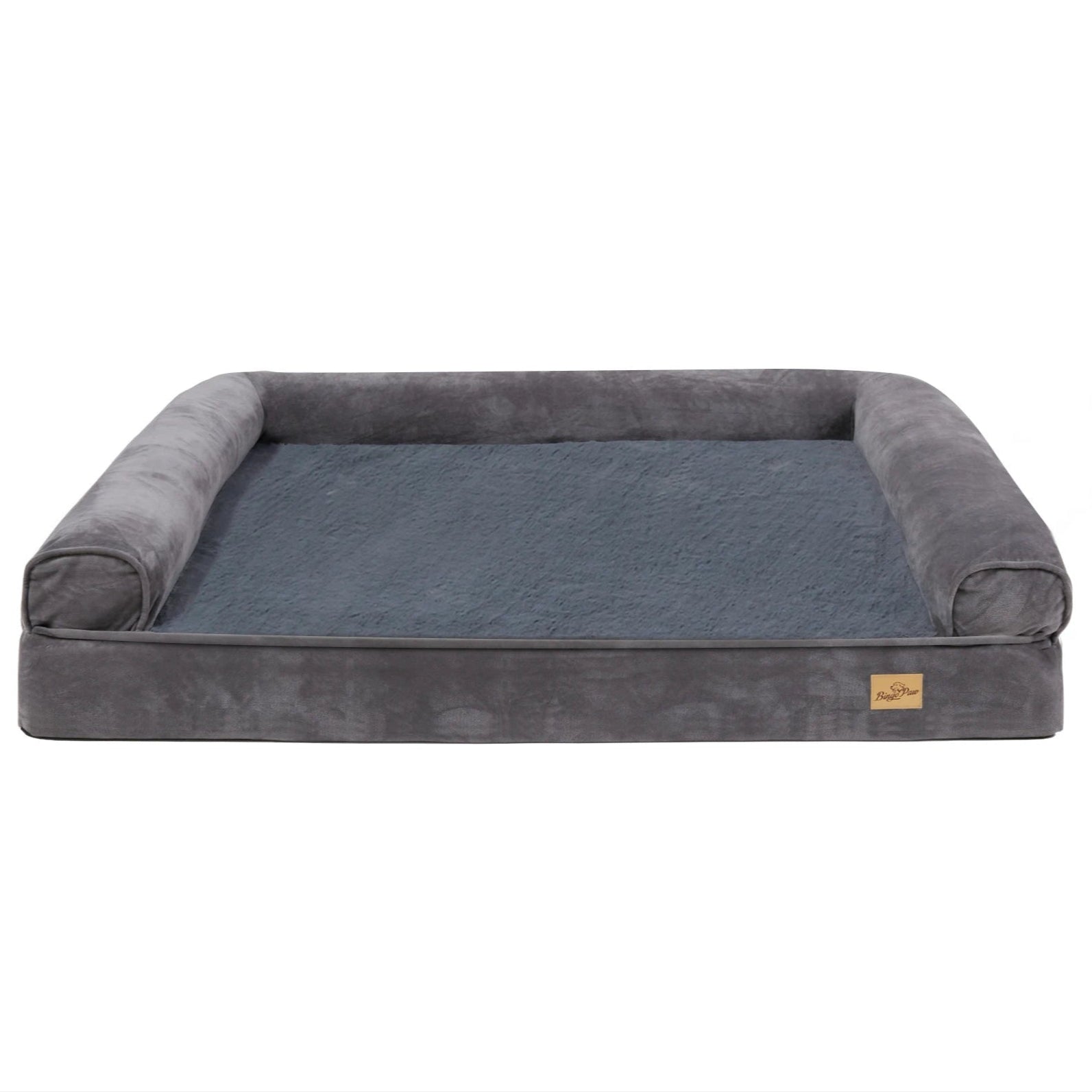Dog Bed Memory Foam Orthopaedic Bolster L XL Waterproof Washable Large Dogs Joint Support Anti-Slip Sofa Bed | Koossa
